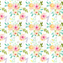 Spring Flower Collection - Adhesive Vinyl Sheets