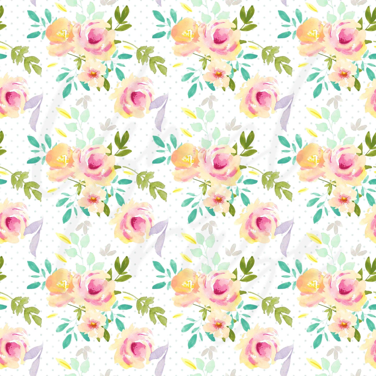 Spring Flower Collection - Adhesive Vinyl Sheets