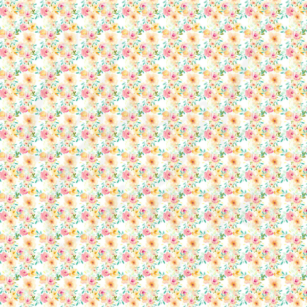 Spring Flower Collection - Adhesive Vinyl Sheets