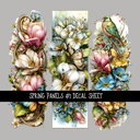 Spring panels - UV DTF Decal sheets 12 Designs to choose from