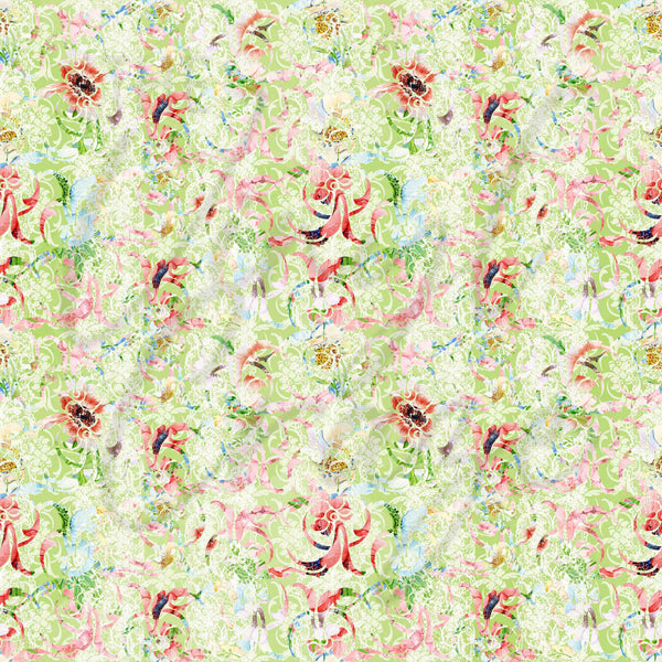 Spring Garden - Adhesive Vinyl Sheets