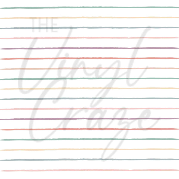 Spring Rainbow - Adhesive Vinyl Sheets