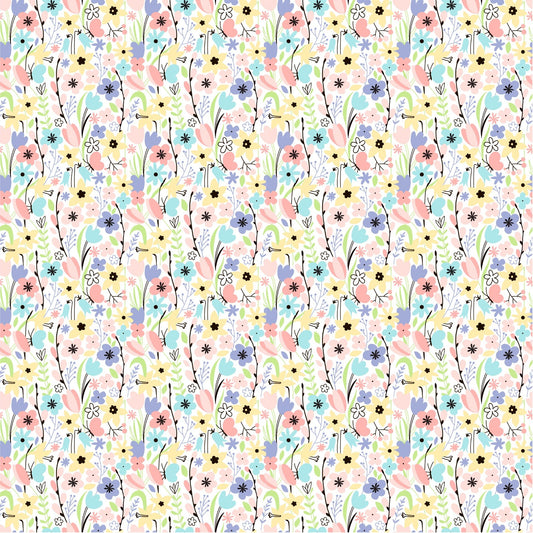 Spring Blossom Background - Adhesive Vinyl Sheets