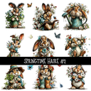 Springtime Haire - UV DTF Decal sheets