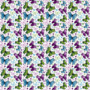 Springtime Butterflies - Adhesive Vinyl 12x12 Sheet
