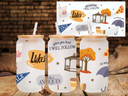 Stars Hollow - UV DTF 16oz Libbey wrap