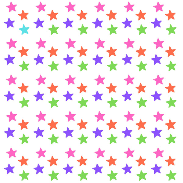 Stars UV DTF Decal sheets- multiple color options