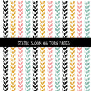 Static Bloom Torn Pages UV DTF Decal sheets 10 designs available