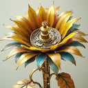 Steampunk Mechanical Sunflowers - Adhesive Vinyl Wraps