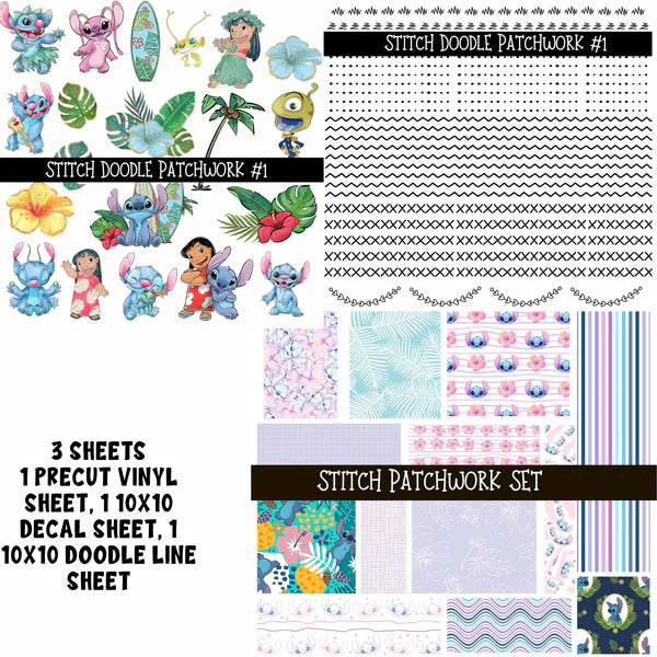 Stitch Doodle Patchwork (2 variants)