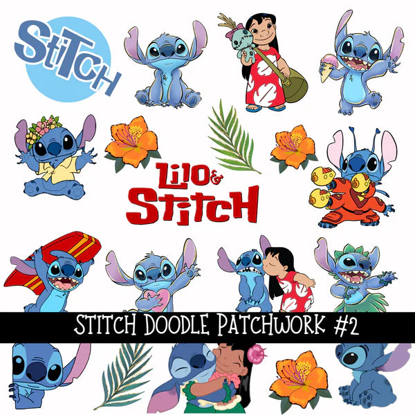 Stitch Doodle Patchwork (2 variants)