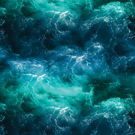 Stormy Seas - Adhesive Vinyl Sheets