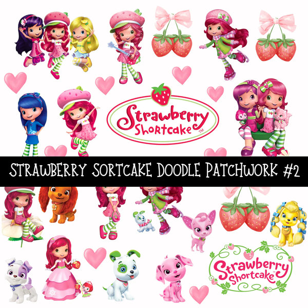 Strawberry Shortcake Doodle Patchwork