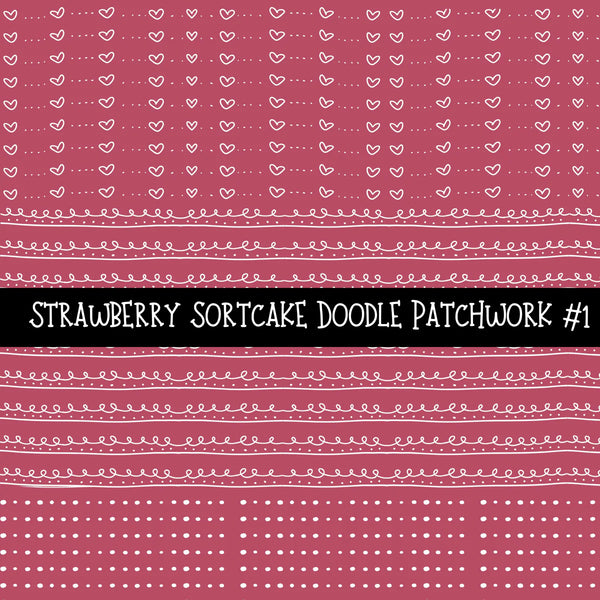 Strawberry Shortcake Doodle Patchwork