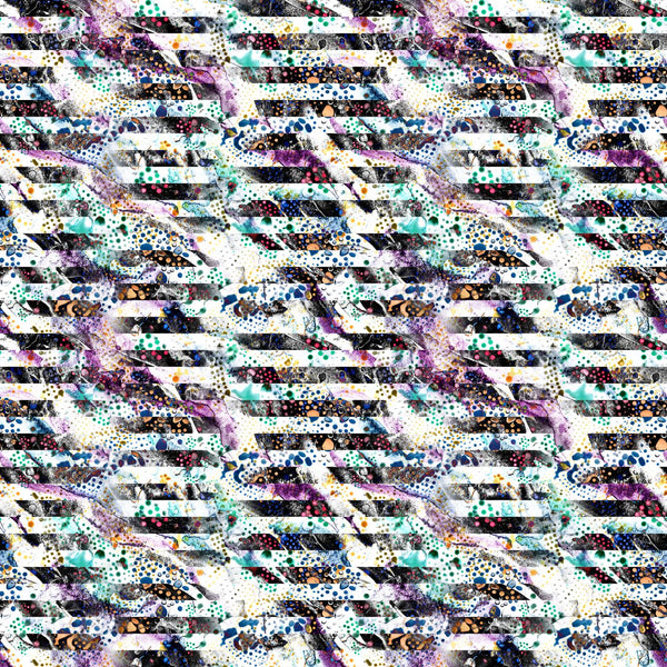 Striped Chaos - Adhesive Vinyl Sheets