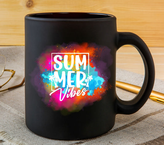 Summer Vibes Color Splash - UV DTF Decal