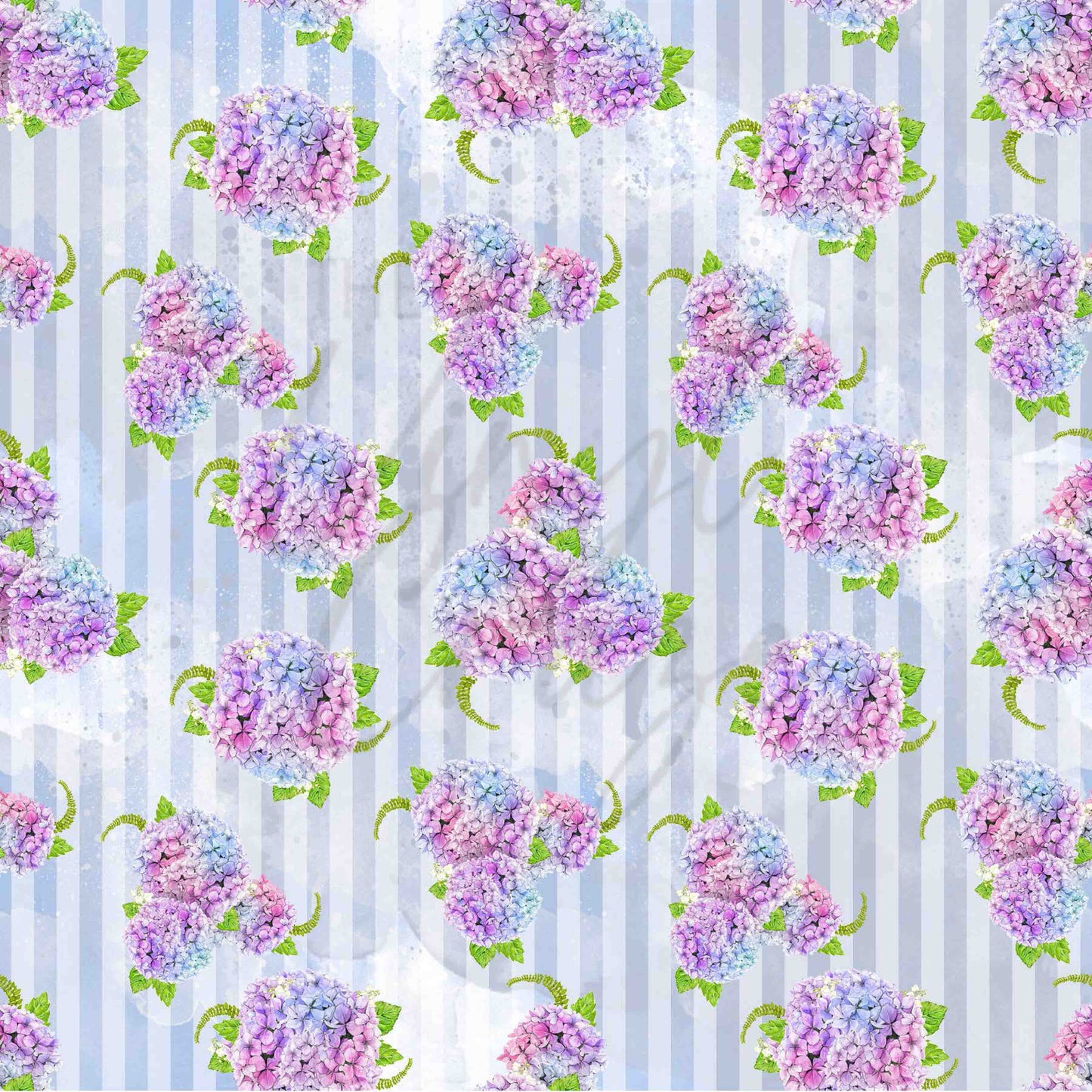 Summer Hydrangeas - Adhesive Vinyl Sheets