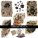 Summerween Torn Pages - UV DTF Decal sheet