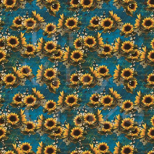 Sunnyflower Collection - Adhesive Vinyl 12x12 Sheets