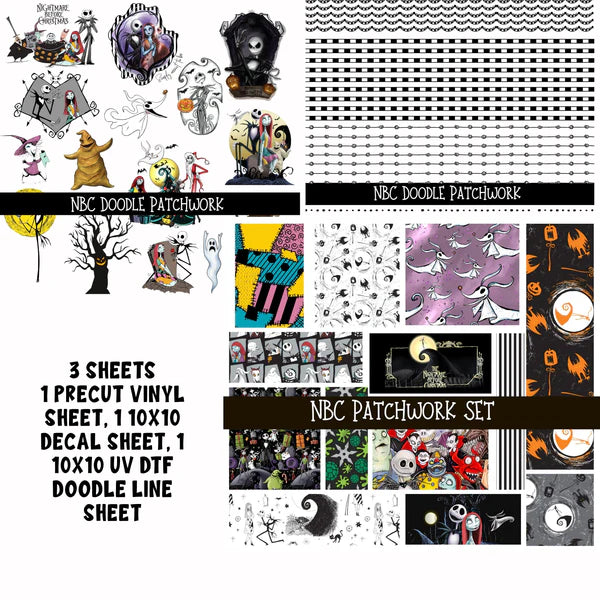NBC Doodle Patchwork Set