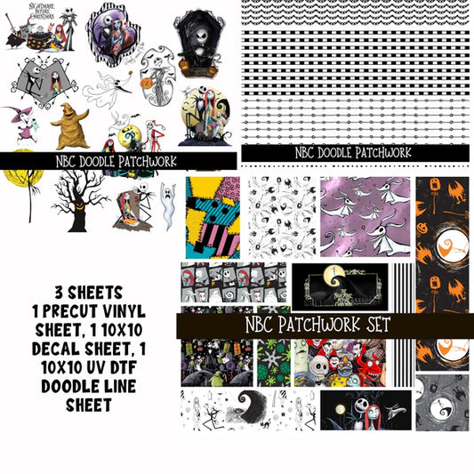 NBC Doodle Patchwork Set
