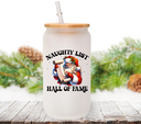 Naughty List Hall of fame - UV DTF Decal