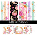 Sweet Halloween Torn Pages UV DTF Decal sheets 3 Designs available