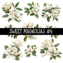 Sweet Magnolias- UV DTF Decal sheet 5 sheet designs to choose from