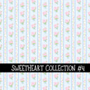Sweetheart Collection  Collection vinyl sheets 12 Patterns to choose from