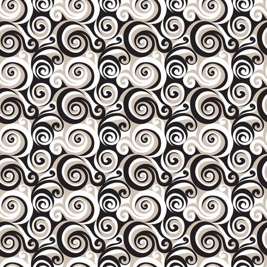 Swirls Galore - Adhesive Vinyl Sheets