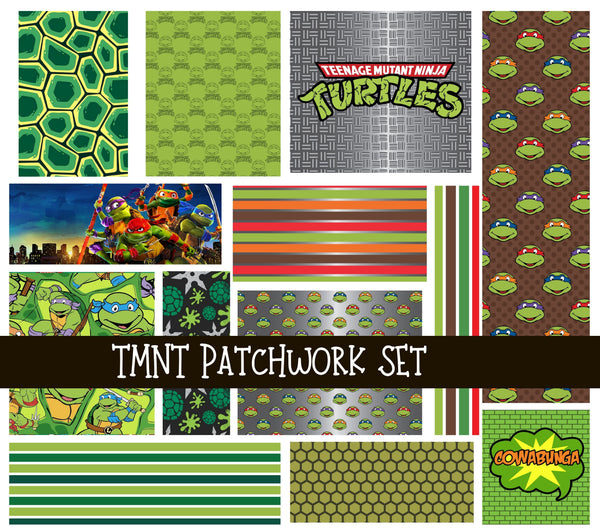 TMNT Doodle Patchwork Set