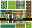 TMNT Doodle Patchwork Set