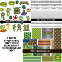 TMNT Doodle Patchwork Set