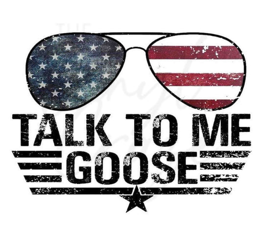 Talk To Me Goose - Adhesive Vinyl Wrap