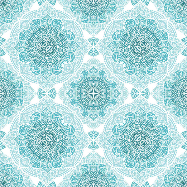 Teal Tile - Adhesive Vinyl Sheets