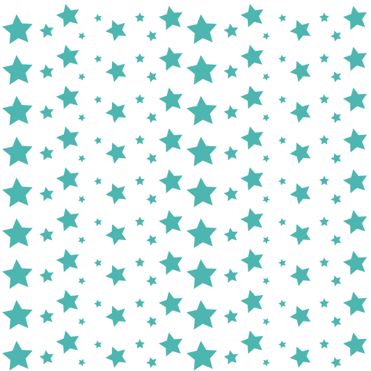 Stars in multiple sizes UV DTF Decal sheets- multiple color options