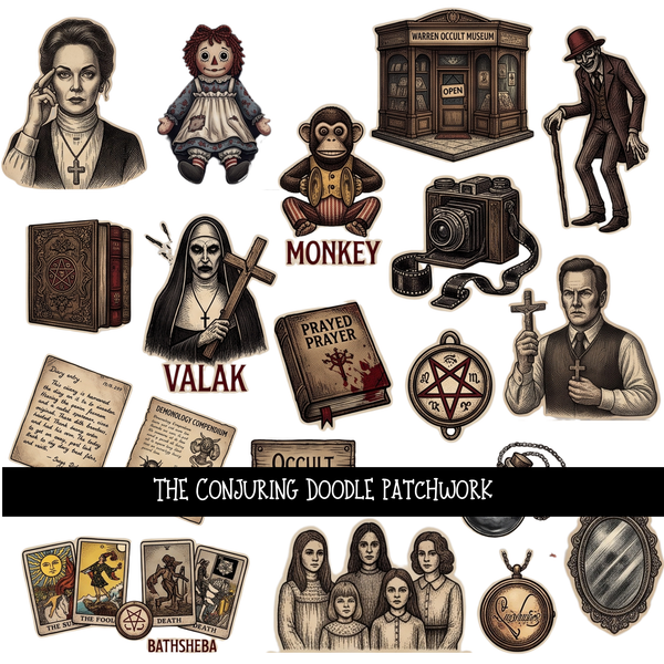 The Conjuring Doodle Patchwork Set