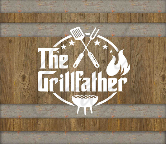 The Grillfather - Adhesive Vinyl Wrap