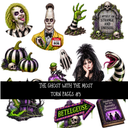 The ghost with the Most Torn Pages UV DTF Decal sheets 8 Designs available