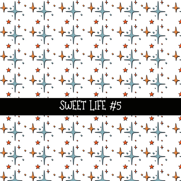 Sweet Life UV DTF Decal sheets 7 Design Options