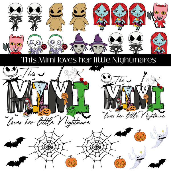 This Mimi really loves her Nightmares UV DTF Decal Sheet
