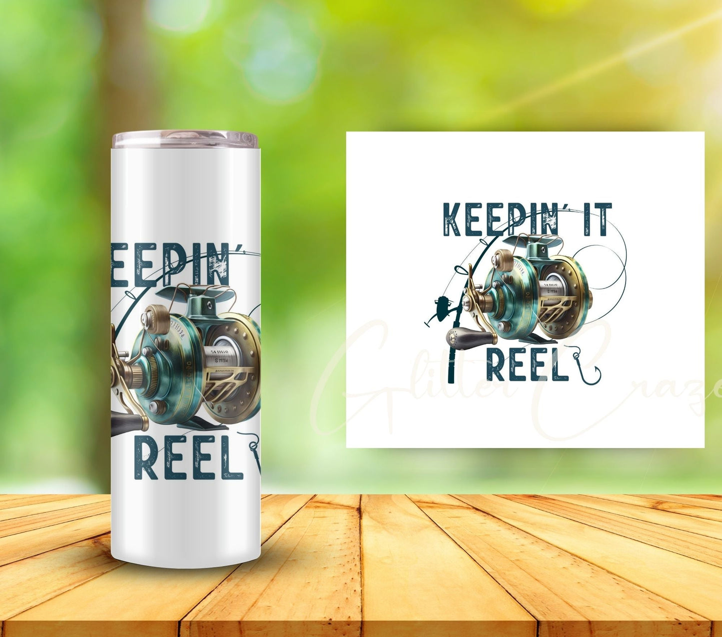 Keeping it reel - UV DTF Decal