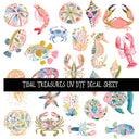 Tidal Treasures UV DTF Decal sheets