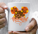 Thankful Mouse Head - UV DTF Decal