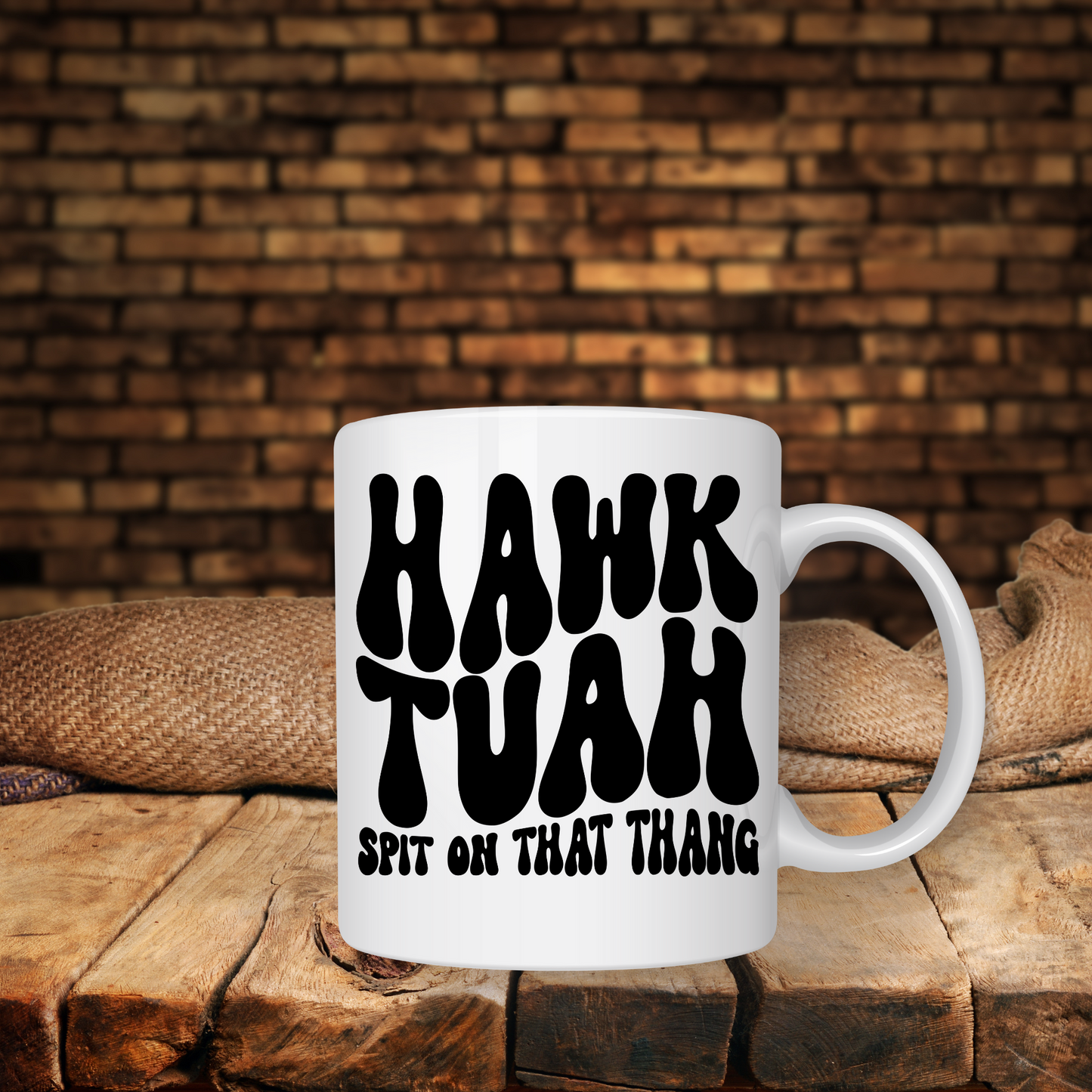 Hawk Tuah - UV DTF Decal