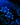 Transparent Blue Flower - Adhesive Vinyl Partial Wrap