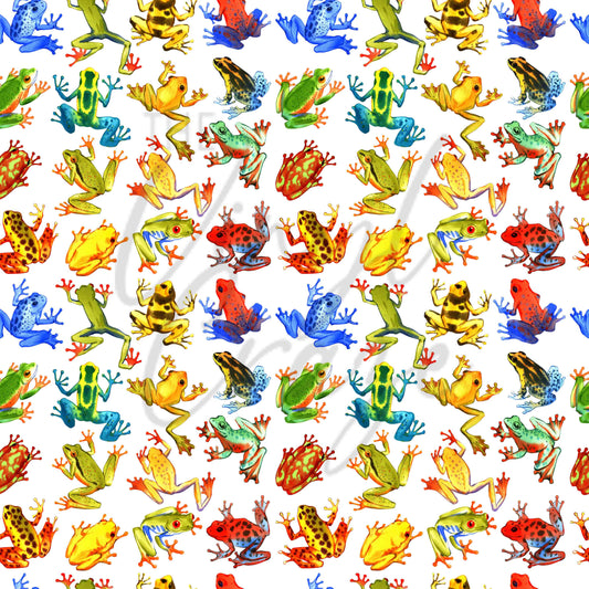 Tree Frogs - Adhesive Vinyl Sheets