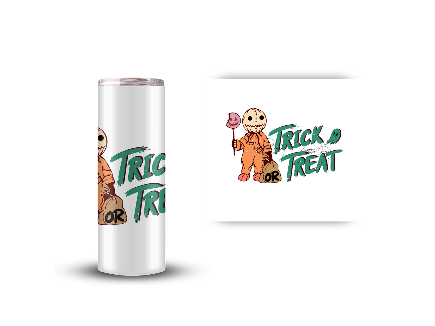 Trick or Treat - UV DTF Decal