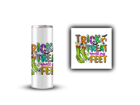 Trick or Treat Smell my Feet - UV DTF Decal