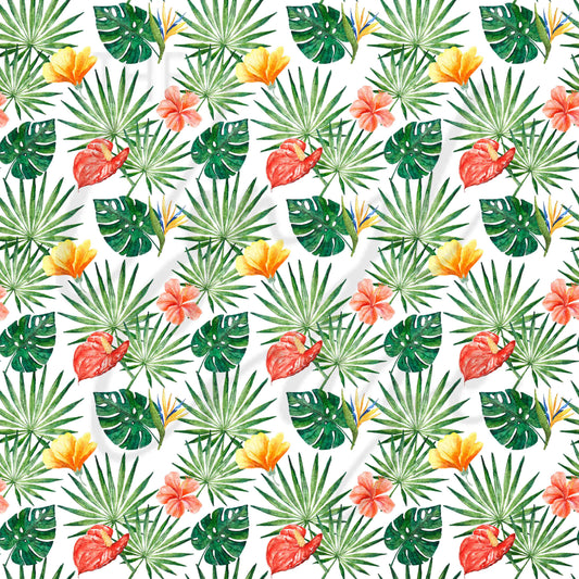 Tropical Summer - Adhesive Vinyl Sheets